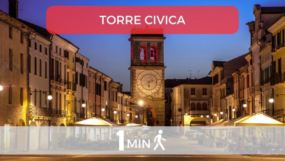 Este-Padova Suite Storica Torre Civica Exteriör bild
